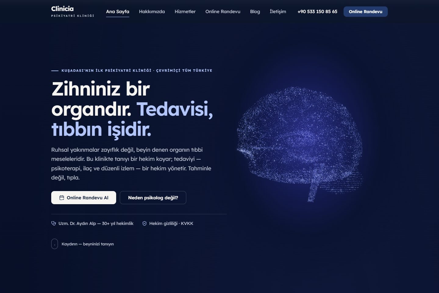Clinicia Psikiyatri — ekran görüntüsü