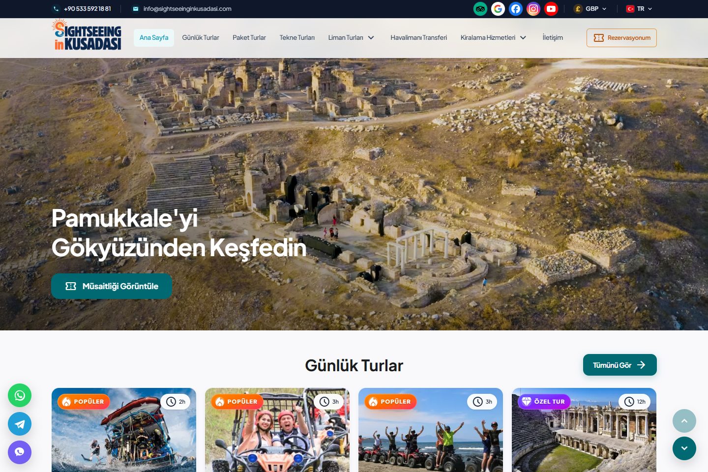 Sightseeing in Kuşadası — ekran görüntüsü